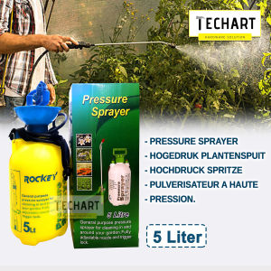 ROCKEY (5 or 8 Litre) Durable and High Quality Spray Bottle Small Sprayer Aspersers High-pressure Watering Sprayers Mixer