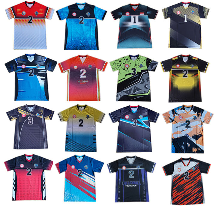 jersey kaos bola voli putra proliga terbaru murah full printing/ baju