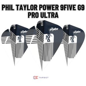 TARGET DART FLIGHTS - PHIL TAYLOR POWER 9FIVE G9 PRO ULTRA KITE 100 MICRON DART FLIGHTS (SAYAP ARROW)