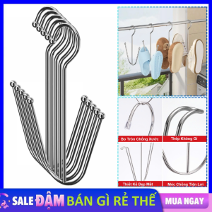Móc Treo Giày Chữ W  Móc Phơi Giày INOX Không Gỉ Chắc Chắn Chịu Lực  Móc Inox Treo Giày Dép Quần Áo - Móc Treo Phơi Giày Thông Minh Tiện Dụng Siêu Bền - Giá Inox Treo Quần Áo Đa Năng
