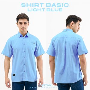 KWITAN Kemeja Pocket Kerah Basic