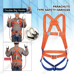 Safety Harness Fall Protection Absorber Parachute Type Polyamide