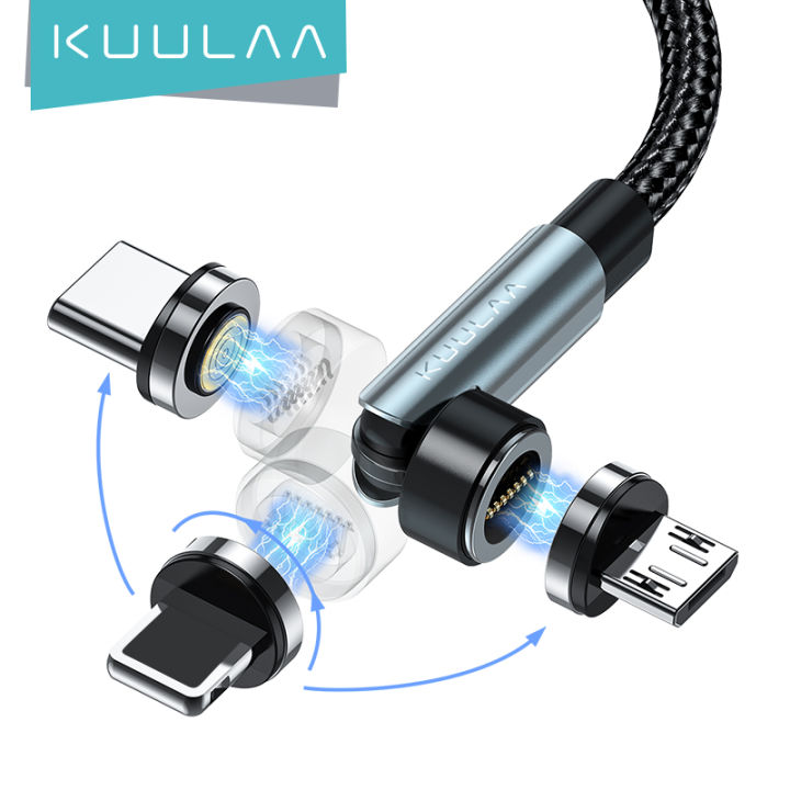 Iphone Cell Phone Wire 【50% OFF Voucher】KUULAA Magnetic Charging