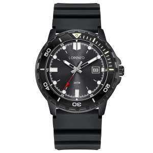 Box Exclusive Jam Tangan Lorenzo Original R-6107MT HA-942SHO / Jam Tangan Fashion Pria Tali Rantai Diameter 45cm