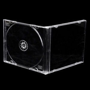 🔥🔥🔥Aofulai 1pcs readstar transparent พลาสติกชิ้นเดียวแผ่นแผ่นแผ่นแผ่น CD Case กล่องแผ่น CD หนา กล่องแผ่นดิสก์