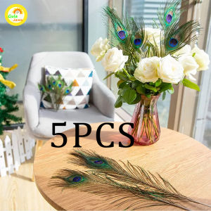 Isi 5pcs- Harga Grosir 100%asli Bulu Merak Size 25 -30cm