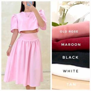 celCasual Summer  Formal Wear Hipster Midi   Skirt for Women    fits up to large frames classy and elegant timeless classic  timeless piece casual office or party classic piece super kapal ng tela hindi kayo magsisi our aim is to produce quality clothes