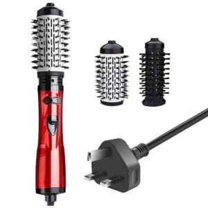 แปรงเป่าลมร้อน2 In 1เพิ่มวอลลุ่มแปรงไดร์เป่าผมไดร์เป่าผมหวีผมซาลอนสำหรับยืดผม