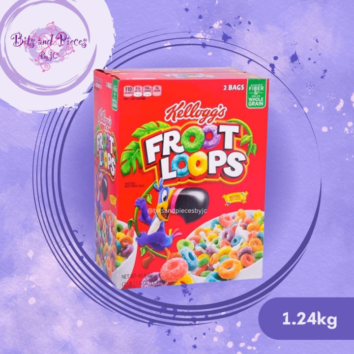 Kelloggs Froot Loops Cereal 1 24kg Lazada Ph