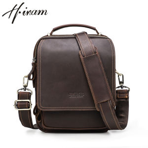 Da thật người đàn ông túi có dây đeo vai cổ điển Túi Đeo Chéo Chất lượng cao túi đưa thư công sở cho nam túi cho 10.5 inch iPad