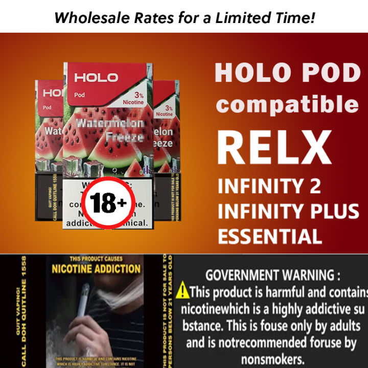 [ READY STOCK ] HOLO POD 5PCS Compatible with Infinity/phantom/artisan ...