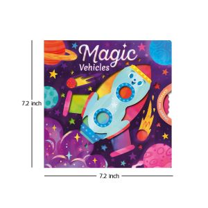 Magic Vehicles Story Book for Toddlers and Kids to Read Board Books