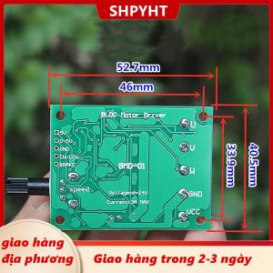 [COD] SHPYHT Giao hàng địa phương Dc 6-24V không chổi than ổ đĩa động cơ Board Điều khiển tốc độ Board điều khiển động cơ mô-đun bảo vệ cho Ổ đĩa cứng động cơ