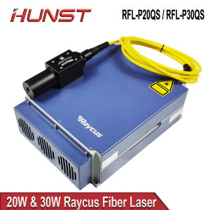HUNST RFL-P20QS/30QS Raycus 20W 30W Q-switched Pulse Fiber Laser Source 1064nm Module For Metal Marking and Engraving Machine