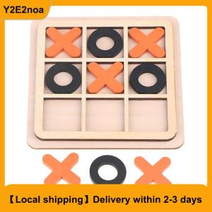 【Local shipping】 XO Wood Board Game Toy Parent-Child Interaction Game Puzzle Game Toys