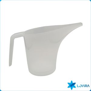 LoviRa Plastic Funnel Pitcher Long Spout Measuring Cup 500ml 1000ml Large Capacity Measuring JugFunnel