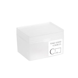 กล่องเปล่าบรรจุกันฝุ่นกล่องใส่การ์ดกล่องสติกเกอร์กล่องเก็บการ์ดใส