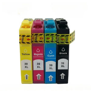 Compatible 39XL T39XL Ink Cartridges (39-I) Replacement for Epson Expression Home XP-2105 XP-4105 Printers Black/Cyan/Magenta/Yellow 4 Colors 2-Year Shelf Life