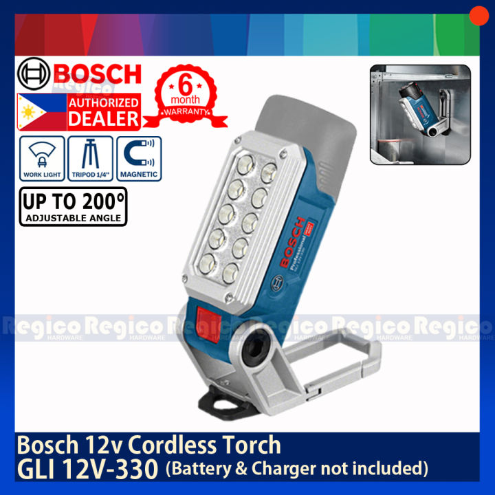 Flashlight Bosch 12v Work Light GLI 12V-300 Cordless Light Bosch