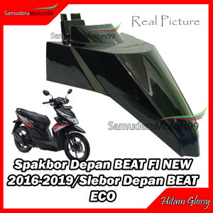 Spakbor Depan BEAT FI NEW 2016-2019/Slebor Depan BEAT ECO HITAM GLOSSY