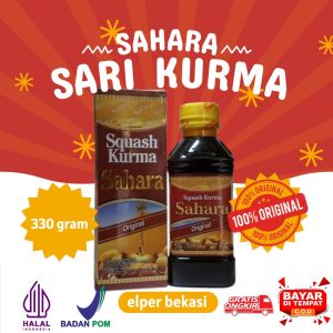 Squash Sari Kurma Sahara Original Kemasan Terbaru