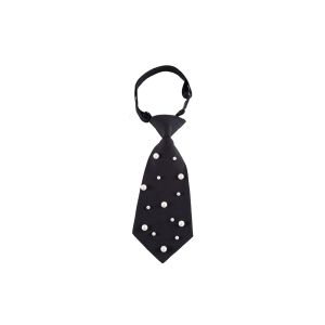 EASYEAH Pre-tied Punk Neck Tie with Star Chain Vintage Elegant Bowtie Fashion Adjustable JK Neck Tie Uniform Shirt