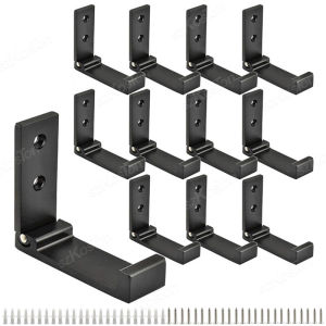 【Super low price】Folding Wall Hook Hidden Robe Towel Coat Hook Aluminum Alloy Hook for Home Kitchen Bathroom Black Sliver Towel Hanger