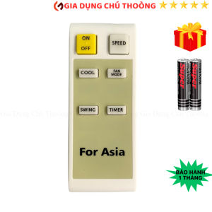 Remote điều khiển quạt Asia mẫu 01 điều khiển quạt Asia - Tặng kèm pin - GDCT