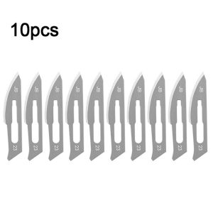 10Pcs Castration Knife Carbon Steel Scalpel Blades for Pig Piglet Castration Tools Equipment