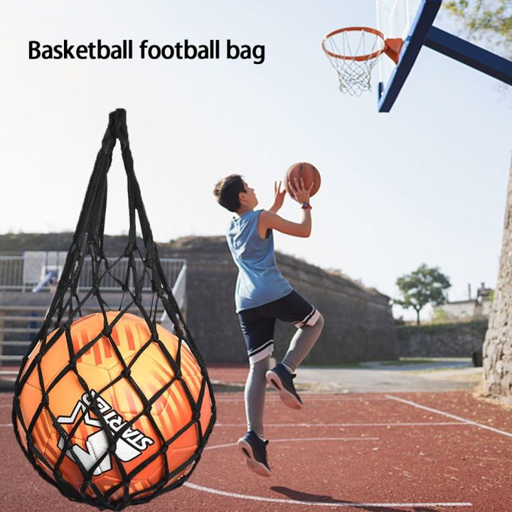 YGSDF Durable Football Mesh Bag Basketball Cover Football Net Bag