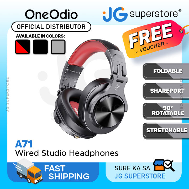 OneOdio® A70 Bluetooth & Wired Headphones, Critically Acclaimed（Rose G
