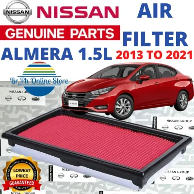 Nissan Air Filter for Nissan Almera 1.5L (2013 to 2021) 16546-ED000 High-Quality