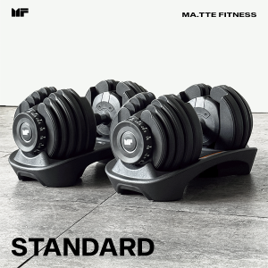 24KG Adjustable Dumbbell (PER PIECE) | 15 Weight Levels | 2.5-24KG (5.5-52.5LBS) | Rubber-Coated Steel Plates | Adjustable Weights for Home Gym Strength Training Muscle Building & Weight Lifting