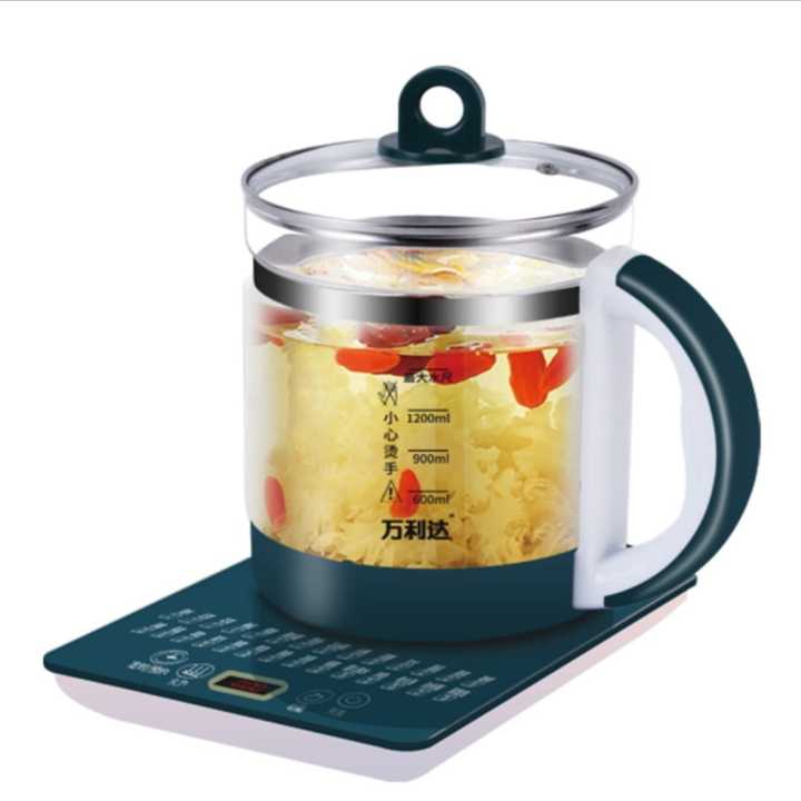 [28 FUNCTIONS!] Multifunction Healthpot 1.8L Glass Health Pot Electric ...