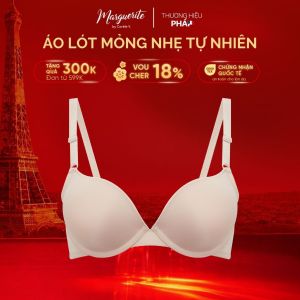 Áo ngực nữ Marguerite siêu nâng mút dày có gọng chuẩn an toàn quốc tế OEKO-TEX từ Corèle Pháp - 32138