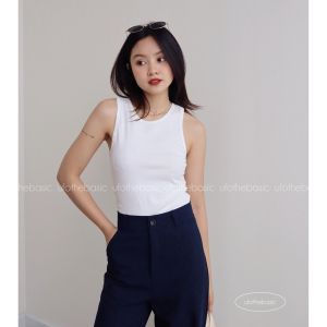 [Nhập LAZLOOK99 GIẢM 100K/500K] Áo tank top ba lỗ chất borib co giãn tốt - ufo tank top - ufo.thebasic
