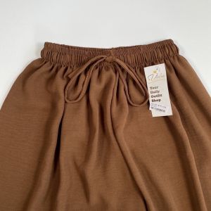 Celana Kulot Kringkel Airflow Premium Tebal Elegan Dan Mewah/Celana Kulot Crinkle Onesize 40Kg-70Kg