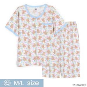 ชุดนอนผู้หญิง แบรนด์โจศิรินส์ แขนสั้นขาสี่ส่วน ไซส์ XL-XXL ผ้าคอตตอนยืด