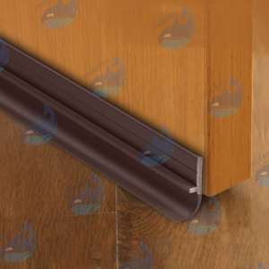 Paus Biru - Penutup Celah Lubang Bawah Pintu Door Bottom Seal Penghalang Debu Angin Serangga Celah Anti Kecoa Model Silikon Karet