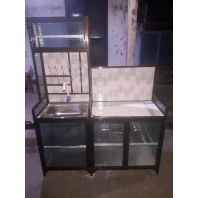 Kitchen Set rak piring / wastafel cuci piring minimalis / Jabodetabek