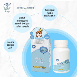 Ningz: Sokongan Tidur| 100% Good Sleep| Poor Quality Sleep| Easily Awaken| No Steroid| 100% Pure herbs| Certified| GENUINE