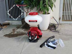 Máy xạ lúa phun vôi chính hãng tốt nhất hiện nay