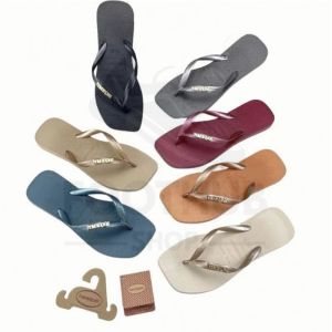 Hai Women Slim Flip Flops Lightweight Rubber Sandals Non Slip Comfortable Casual Beach Slippers Size 36-40 Random Color COD