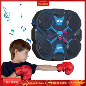 [Chinatera Malll]Music Boxing Machine Boxing Workout Machine Adjustable Speed Boxing Trainer Bluetooth-Compatible for Response Training