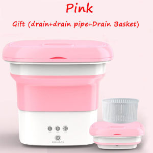 (Ready Stock) Upgraded portable mini washing machine 5kg folding washing machine mesin basuh mini small washing machine