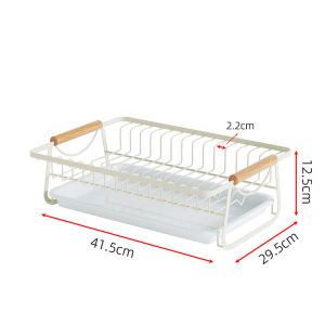 Kitchen Drainer Dish Rack Countertop Dish and Chopstick Water Filter Shelf Tableware Storage Basket Multifunctional Drain Basket
