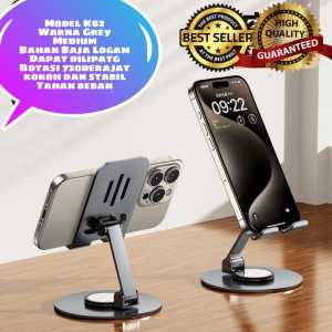Braket Phone Stand For Ipad Tablet Ponsel Rotasi 360 -720 Derajat/ Dudukan Ponsel Hp/Penyangga Phone Stand Holder Ipad Tablet Ponsel Universal