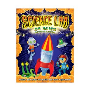 Science Lab Activity Book Learn About Science with Stickers & Press Outs For Kids