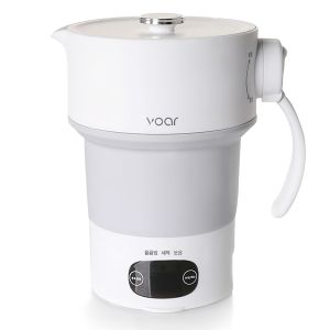 VOAR Easy Electric Pot M1 Foldable Milk Powder Pot Portable Mini Travel Temperature Control Coffee Pot Travel Silicone Electric Kettle