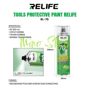 CAIRAN PELAPIS MOTHERBOARD - CIRCUIT PCB BOARD PROTECTIVE PAINT RELIFE RL-70